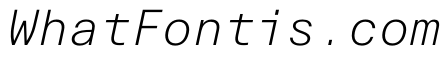 AlpagaVAR ExtraLightItalic Instance