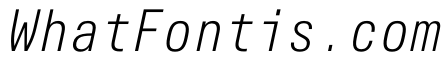 AlpagaVAR CondensedExtraLightItalic Instance