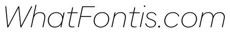 AlaskaVAR ThinItalic Instance