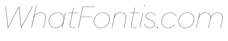 AlaskaVAR HairlineItalic Instance