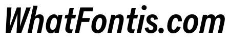 AlaskaVAR ExtraCondensedMediumItalic Instance
