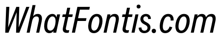 AlaskaVAR ExtraCondensedBookItalic Instance