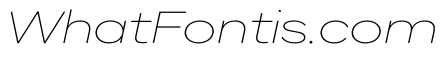 AlaskaVAR ExpandedThinItalic Instance