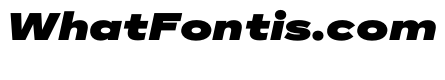 AlaskaVAR ExpandedExtraBlackItalic Instance