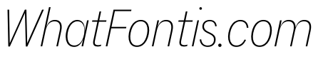 AlaskaVAR CondensedThinItalicContrast Instance