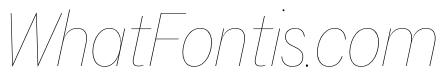 AlaskaVAR CondensedHairlineItalicContrast Instance