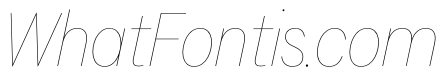 AlaskaVAR CondensedHairlineItalic Instance