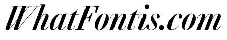 AgathaItalicVAR ExtraCondensedSemiBoldContrastItalic Instance