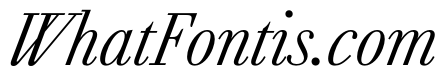 AgathaItalicVAR ExtraCondensedLightItalic Instance