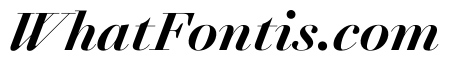 AgathaItalicVAR ExtraBoldContrastItalic Instance
