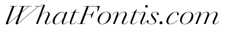 AgathaItalicVAR ExpandedLightContrastItalic Instance 9257b8d7