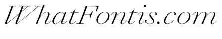 AgathaItalicVAR ExpandedExtraLightContrastItalic Instance 81fc5be5