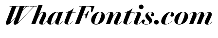 AgathaItalicVAR CondensedBlackContrastItalic Instance 13da2d5e