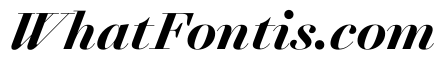 AgathaItalicVAR BlackContrastItalic Instance 5f599555
