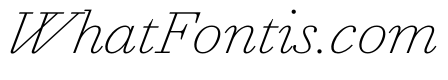 Agatha ThinItalic Fffd4771