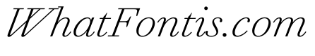 Agatha ExtraLightItalic 0aa81c0e
