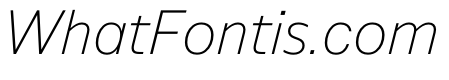 NaNSuperXSansText PREVIEW ThinItalic