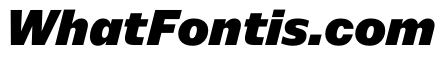 NaNSuperXSansText PREVIEW BlackItalic