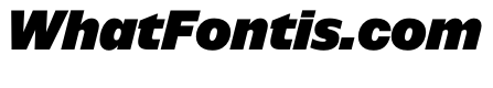 NaNSuperXSansHeadline PREVIEW BlackItalic