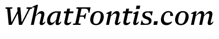 NaNSerfAText MediumItalic