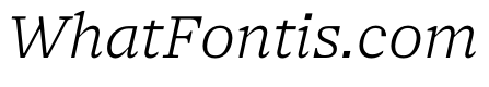 NaNSerfAText LightItalic