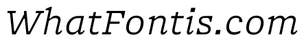 NaNSerfAMicro LightItalic