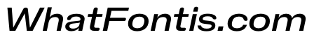 NaNHoloWide PREVIEW MediumItalic