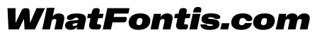 NaNHoloWide PREVIEW BlackItalic