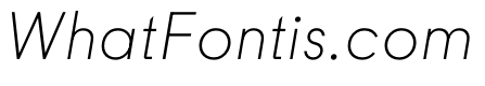MNKYMaurice ThinItalic Instance
