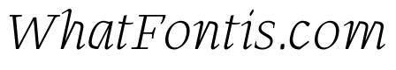 MTArchi LightItalic