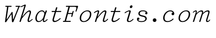 TriplicateBPolyItalic