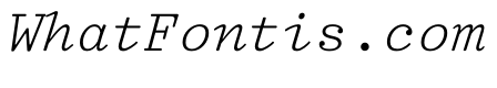 TriplicateBItalic