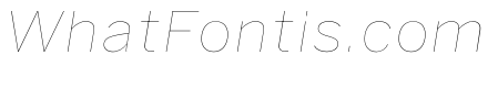 HEXFranklinv04 HairlineItalic Instance Ef7a5c34