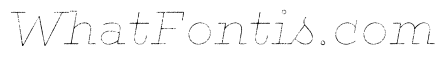 Gist Lo Res Rough Extra Bold Line