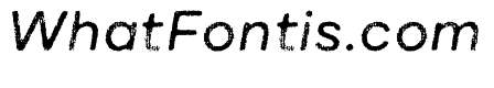 Draft Natural Lo Res Extra Expanded Medium Italic