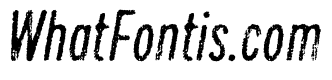 Draft Natural Lo Res Compressed Medium Italic