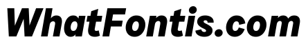 Draft Normal Extra Bold Italic