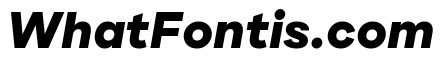 Draft Extra Expanded Extra Bold Italic