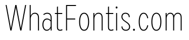 Draft Extra Condensed Thin