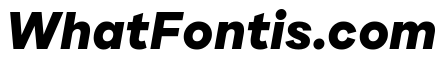 Draft Expanded Extra Bold Italic