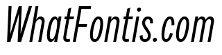 Draft Compressed Regular Italic