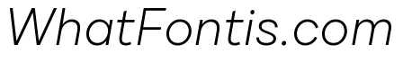 Cardium Normal Light Italic