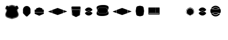 Ruby Duo Graphic Badges One