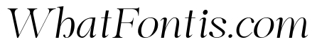 Nobleman Display Italic