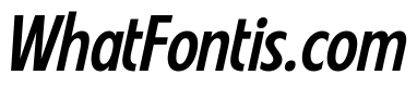 Fifties Semi Condensed Regular Italic