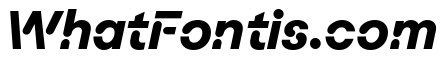 Macan Stencil Extra Bold Italic