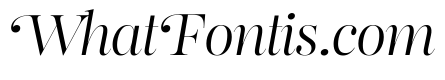 Reina Neue Light Italic