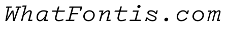 Recipient Medium Italic