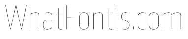 Klavika Thin Condensed