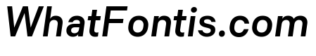 Common Shapes Medium Italic